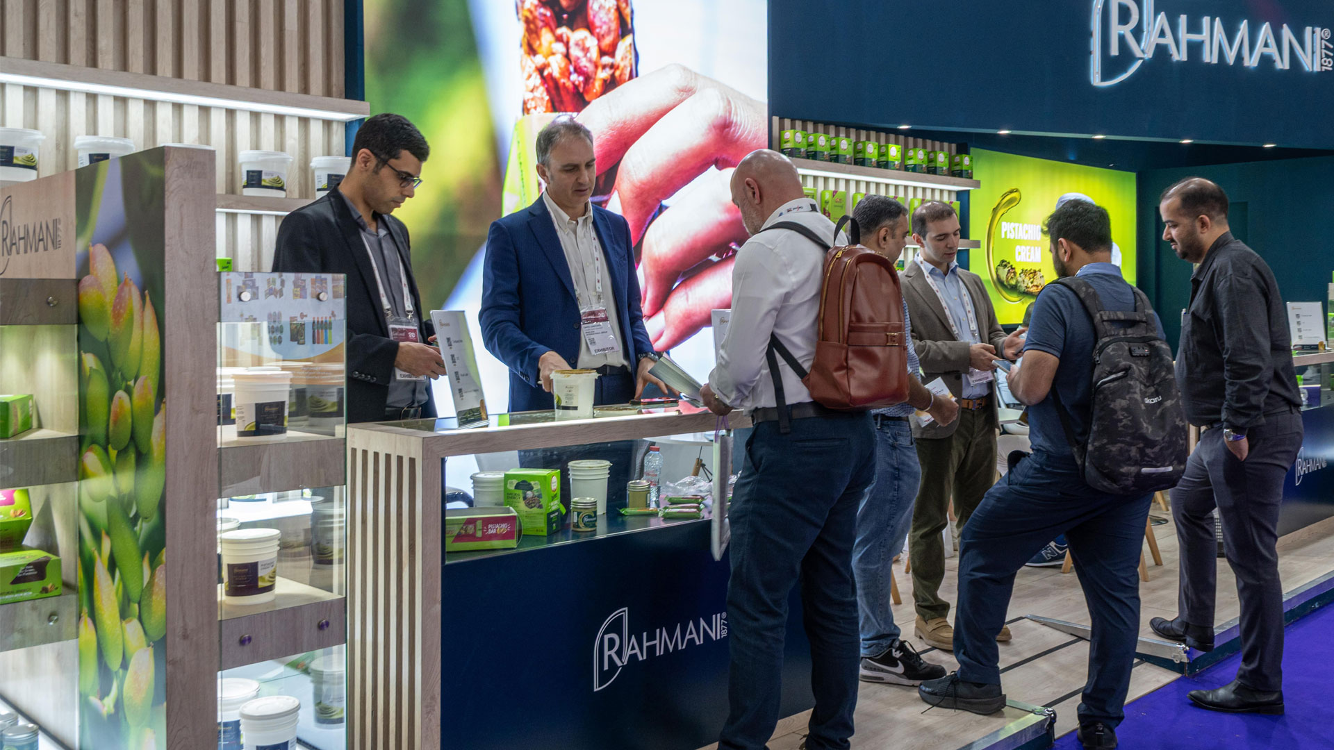 غرفه گروه رحمانی در نمایشگاه گلفود دبی در سال 2025