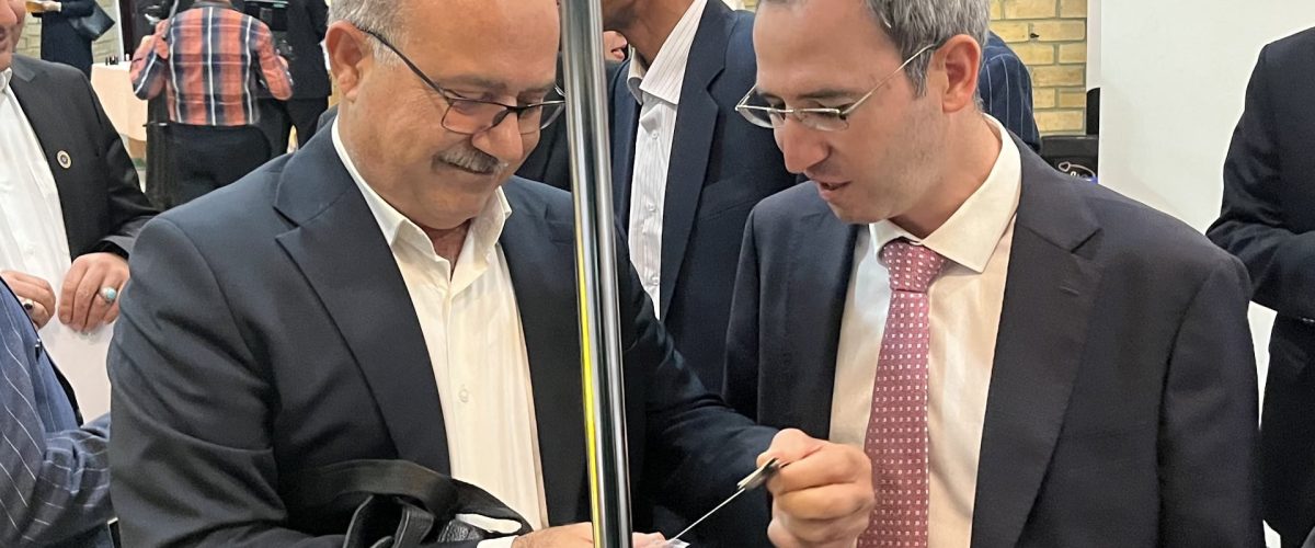 بازدید از غرفه گروه رحمانی